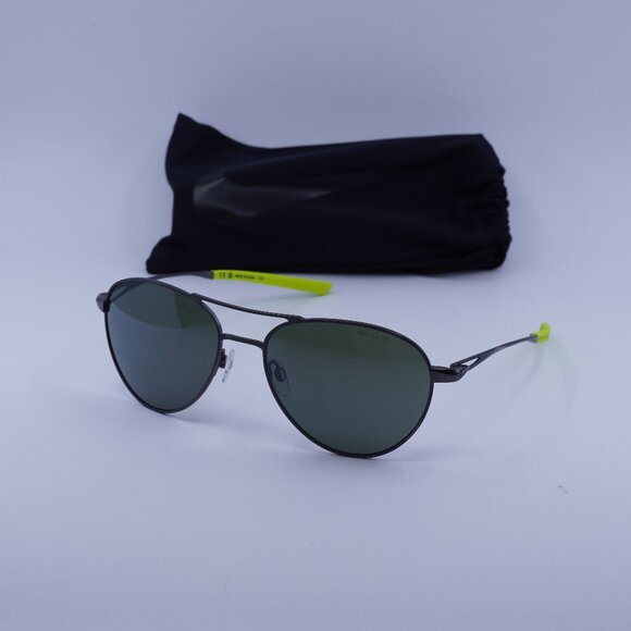 NIKE ACE DRIVER I EV24041 907 Aviator Sunglasses - Gunmetal/Green - Picture 1 of 9